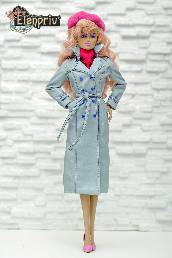 barbie trench coat