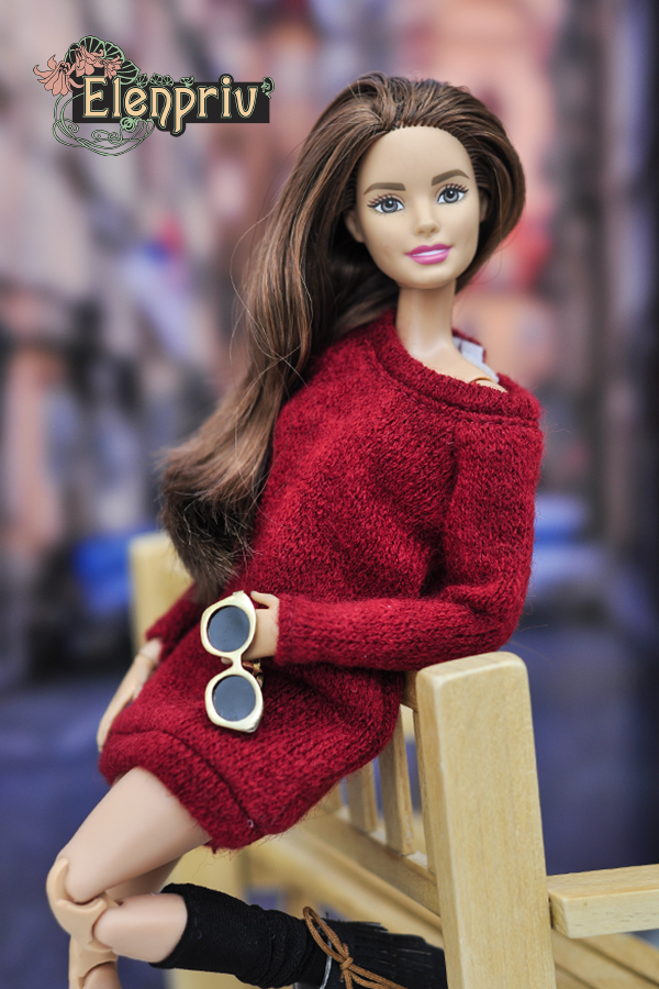 barbie made to move black