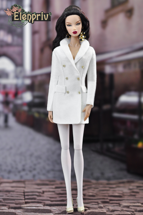 ELENPRIV ivory nylon tights {Choose size} Fashion royalty FR2 Poppy Parker  Blythe 11 1/2″ Brb Silkstone Curvy Momoko dolls