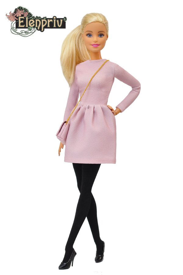 pink dress doll