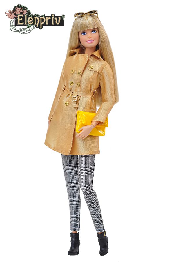 barbie made to move yellow top
