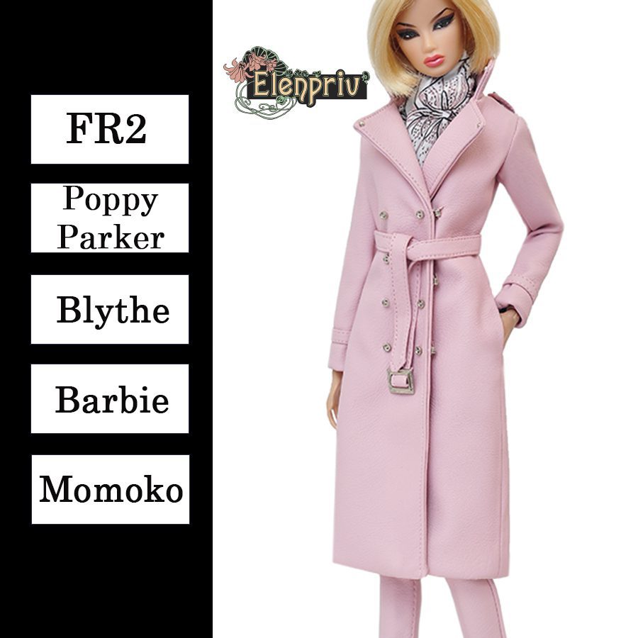 barbie trench coat