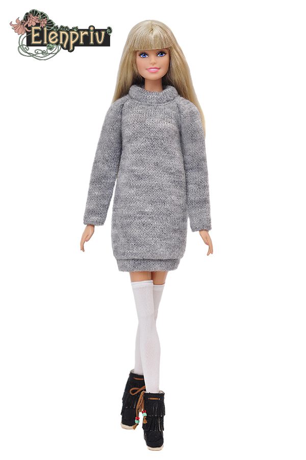 barbie sweater dress