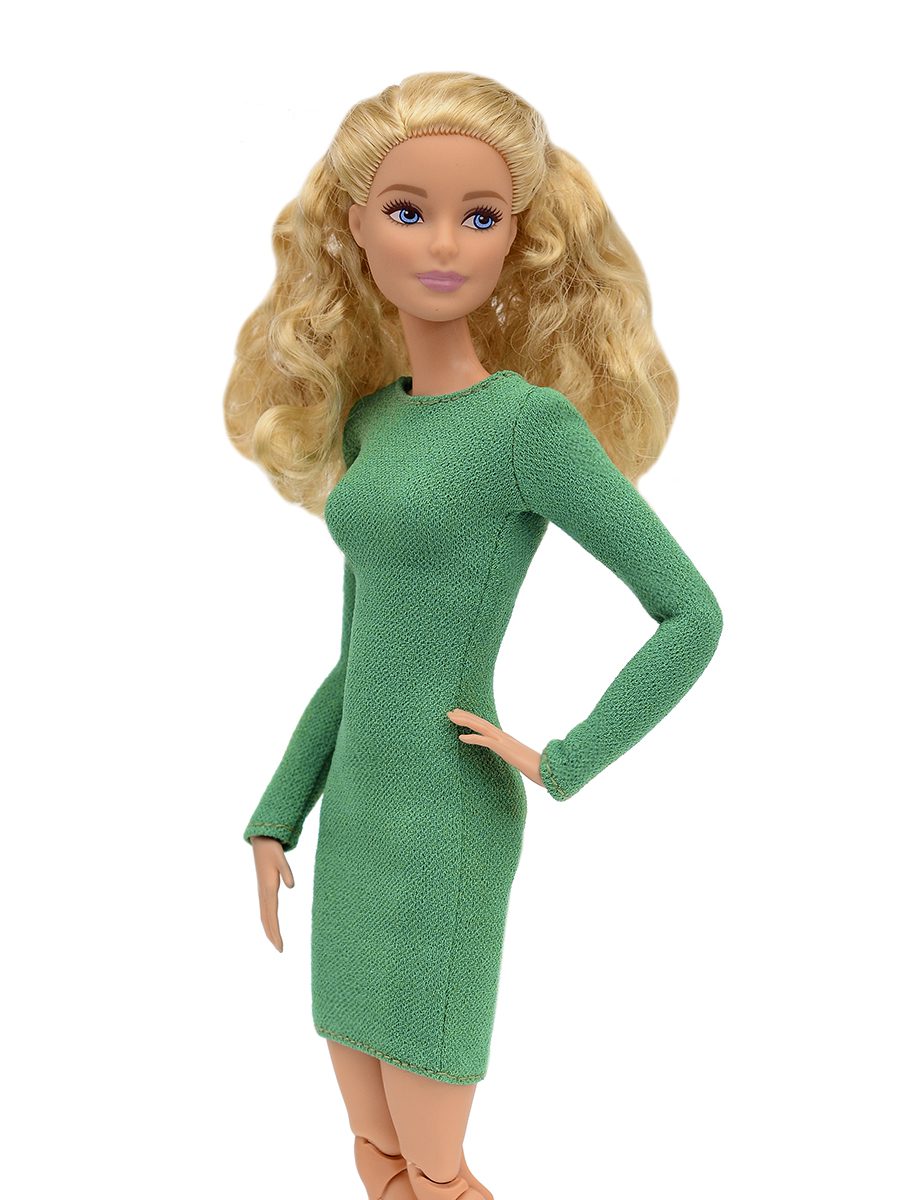 barbie green dress