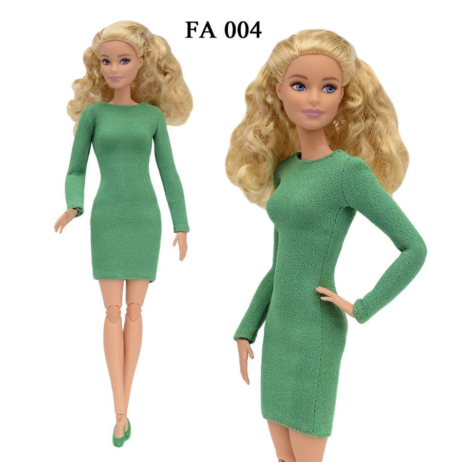 barbie with green hair