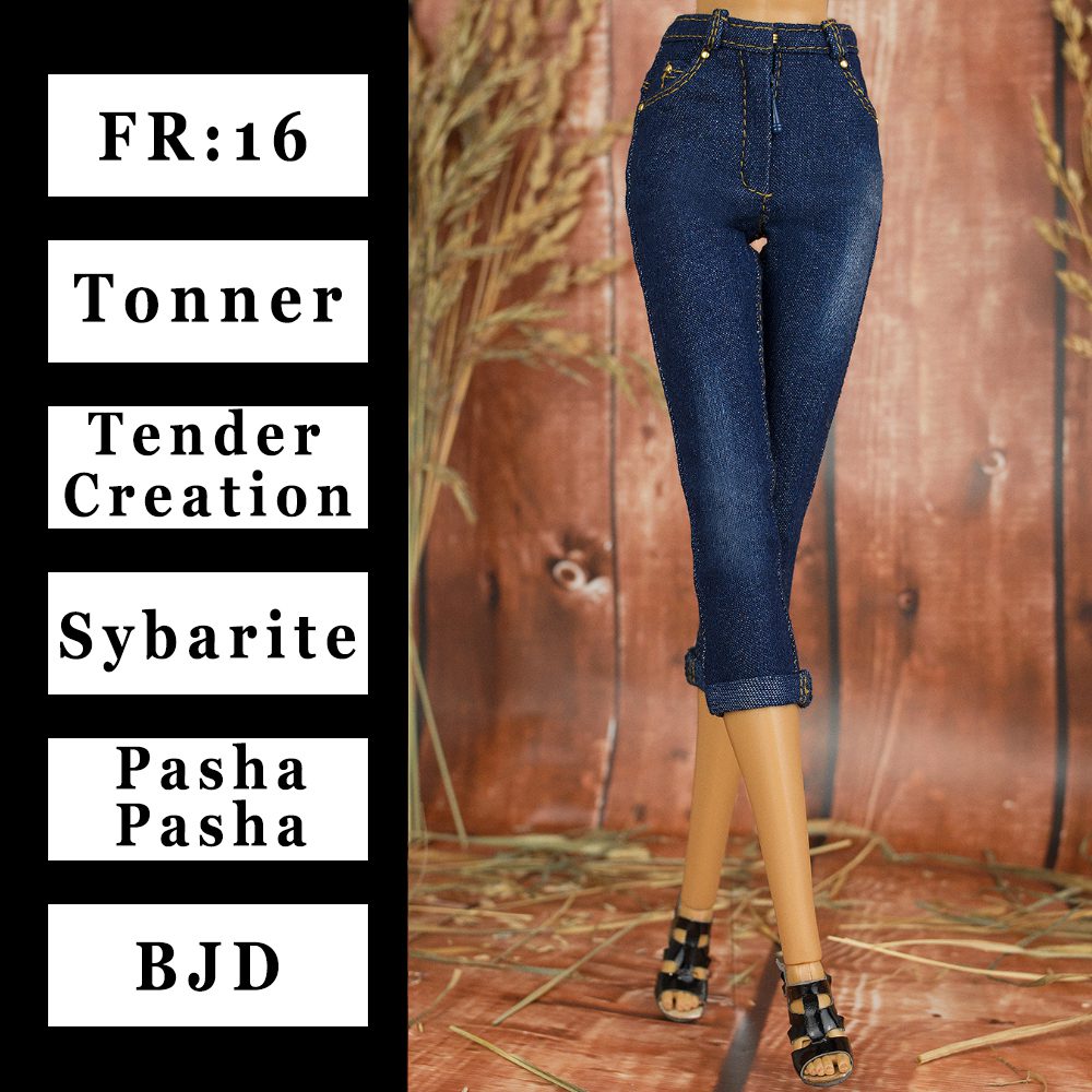 Blue denim capri jeans {Choose size} Fashion royalty FR:16 Sybarite Tonner  Tyler Chic PashaPasha Tender Creation dolls (Copy) – ELENPRIV doll fashions